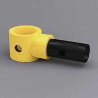 HANDRAIL MID RAIL SINGLE, YELLOW