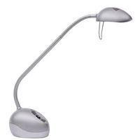 halox halogen desk lamp silver