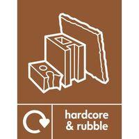 hardware rubble self adhesive vinyl 150 x 200