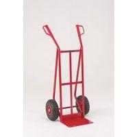 handtruck gerneral purpose cw xbars centre strap pneumati