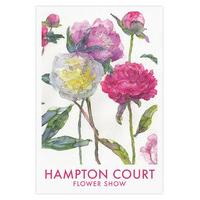 hampton court lilac petals tea towel