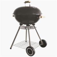 hadley 18 portable black barbecue with enameled finish