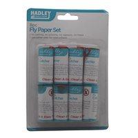 hadley 8pc paper ceiling hanging fly killer set