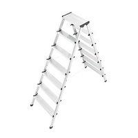 hailo double sided 7 tread step ladder