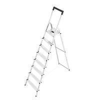 Hailo 8 Tread Step Ladder with Bucket Hook