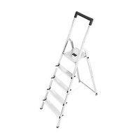 Hailo 5 Tread Step Ladder with Bucket Hook