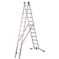 Hailo Profi-lot 2 x 12 Combination Ladder with Unique Level Bar
