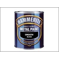 Hammerite Direct to Rust Satin Finish Black 250ml