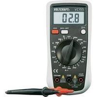 Handheld multimeter digital VOLTCRAFT VC155 (K) Calibrated to ISO standards CAT III 600 V Display (counts): 2000