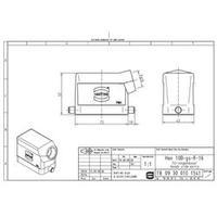 harting 09 30 010 1541 han 10b gs r 16 accessory for size 10 b sleeve  ...