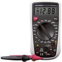 Handheld multimeter digital VOLTCRAFT VC130-1 (ISO) Calibrated to ISO standards CAT III 250 V Display (counts): 2000