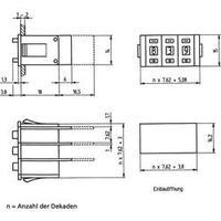 Hartmann PICO-P-2 Blanking Plate For Two-touch Code Switch PICO-DE Blanking plates (pair) -