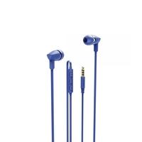 hama basic in ear headset blue
