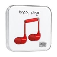 happy plugs in ear red