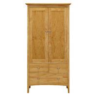 Hastings Natural Double Wardrobe