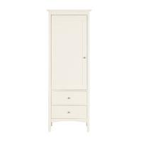 hastings ivory single wardrobe