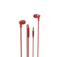 Hama Basic In-Ear Headset, red