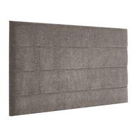 hazeley kimiyo linen headboard taupe small double