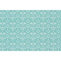 Hattie Lloyd Wallpapers Kensington Chic - Turquoise Jewel , HLKC01