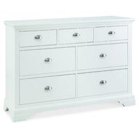 Hampstead White 3+4 Drawer Chest