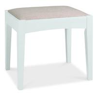 hampstead white dressing table stool