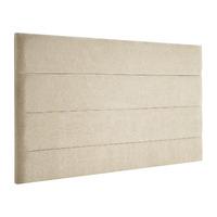 Hazeley Kimiyo Linen Headboard Beige Small Double