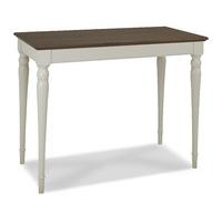 Hampstead Soft Grey & Walnut Bar Table