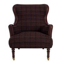 Harris Tweed Nairn Occasional Chair, Darnoch Check