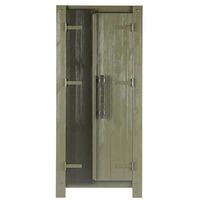 Hardie Pine Wardrobe, Forrest Charcoal