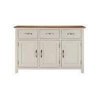 harrogate two tone oak large sideboard