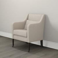 Hambledon Sleigh Linen Union Armchair