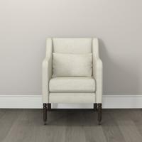 Hambledon Sleigh Herringbone Armchair