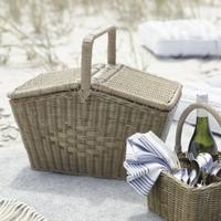 handwoven picnic basket