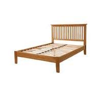 Harrogate Oak Veneer Double Bedstead