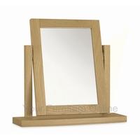 hampstead oak vanity mirror