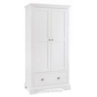 Hampstead White Double Wardrobe