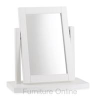 Hampstead White Vanity Mirror