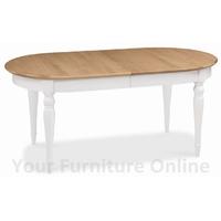 Hampstead Two Tone 6-8 Seater Extension Dining Table