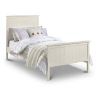 Harmony Stone White Bed Frame - Single