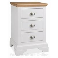 Hampstead Two Tone 3 Drawer Nightstand