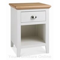 Hampstead Two Tone 1 Drawer Nightstand