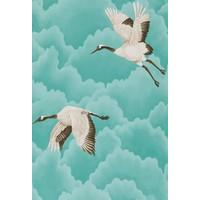 harlequin wallpapers cranes in flight 111234