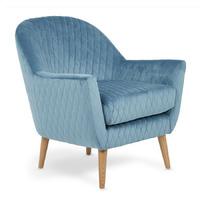 hamilton tub chair cyan