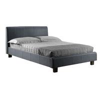 hamburg upholstered bed frame kingsize grey