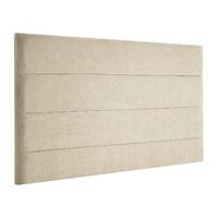 Hazeley Kimiyo Linen Headboard Beige Superking