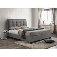 HAMILTON UPHOLSTERED BED in Grey by Birlea - King