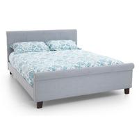 Hazel Upholstered Bedstead Double Ice