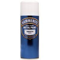 Hammerite White Gloss Metal Spray Paint 400ml