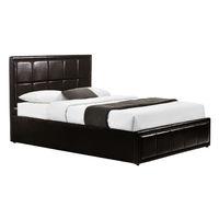 Hannover Faux Leather Ottoman Bed 150cm