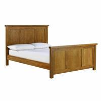 hastings oak bed double